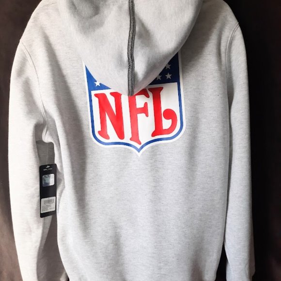 NFL Team Apparel, Medium grey hooded sweatshirt - Picture 5 of 16